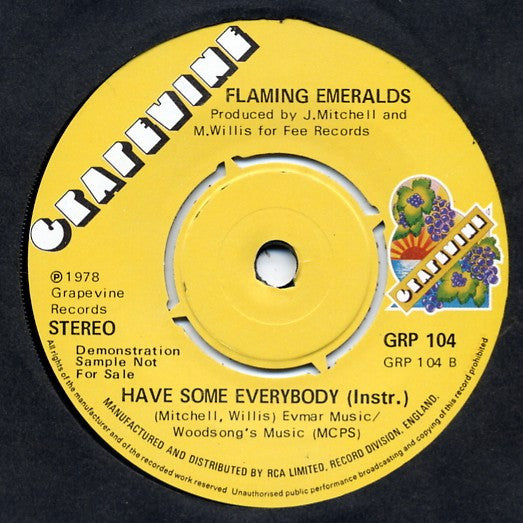 Flaming Emeralds | Have Some Everybody (7" single)