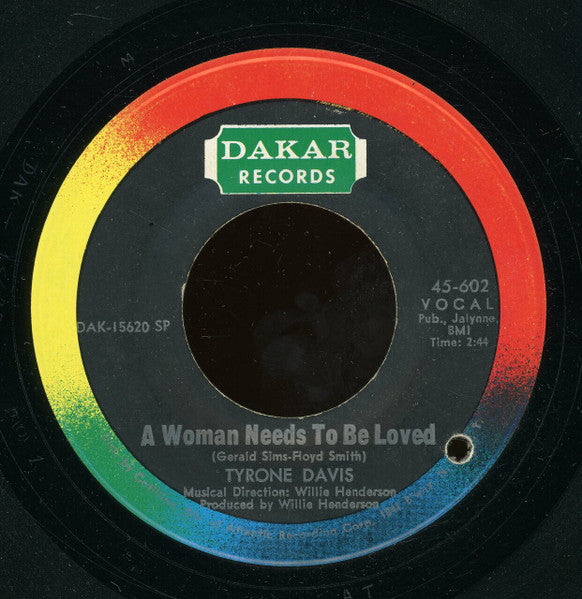 Tyrone Davis | Can I Change My Mind (7 inch single)