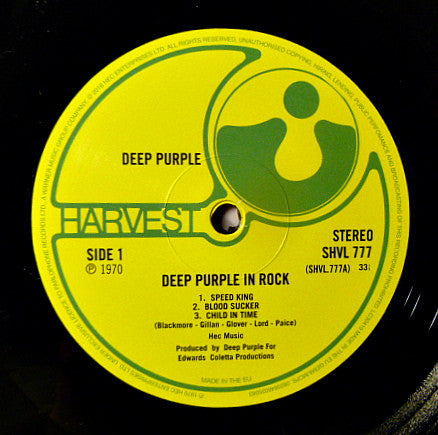 Deep Purple | Deep Purple In Rock (12" Album)