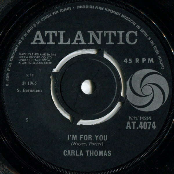 Carla Thomas | Comfort Me (7" single)