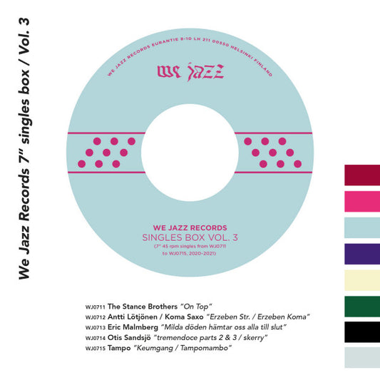 Various | We Jazz Records 7" Singles Box / Vol. 3 (7 inch box set)