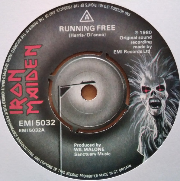 Iron Maiden | Running Free (7" single)