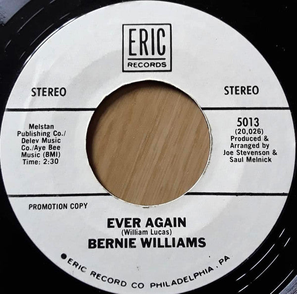 Bernie Williams | Ever Again (7" single)