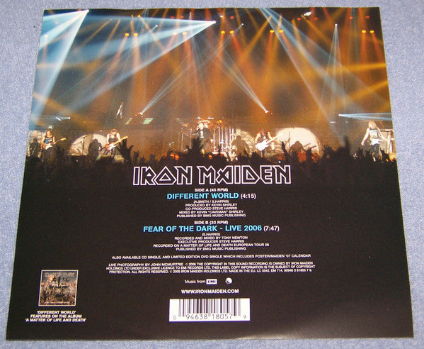 Iron Maiden | Different World (7" single)