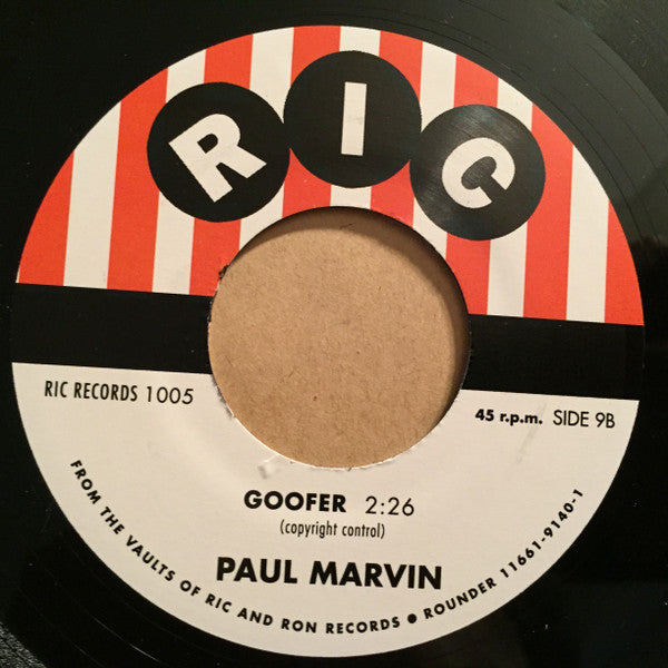 Paul Marvin | Hurry Up (Alternate Take) / Goofer (7" single)
