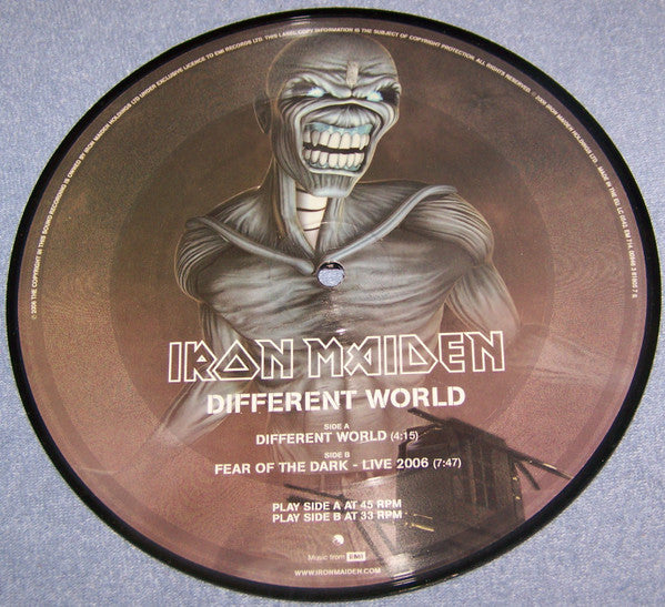 Iron Maiden | Different World (7" single)