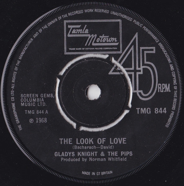 Gladys Knight & The Pips | The Look Of Love (7" single)
