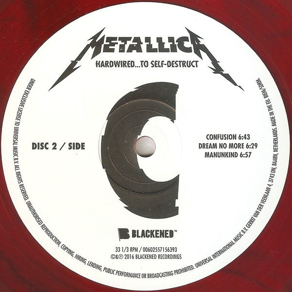 Metallica | Hardwired...To Self-Destruct (12" album)