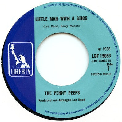 The Penny Peeps | Little Man With A Stick (7 inch single)