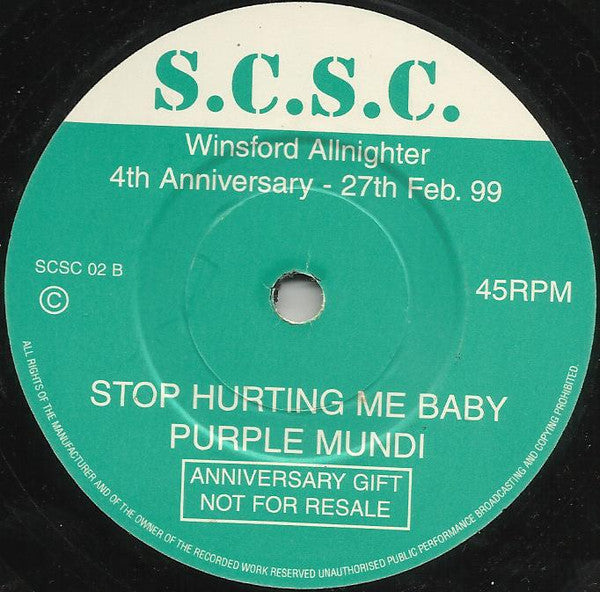 The Ring Leaders / Purple Mundi | All Of My Life / Stop Hurting Me Baby (7" single)