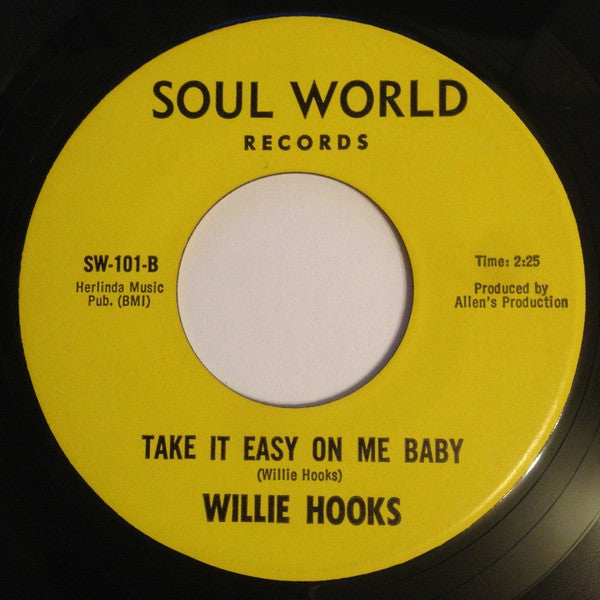 Willie Hooks | A Little More Time (7" single)