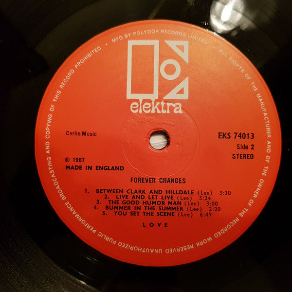 Love | Forever Changes (12" album)