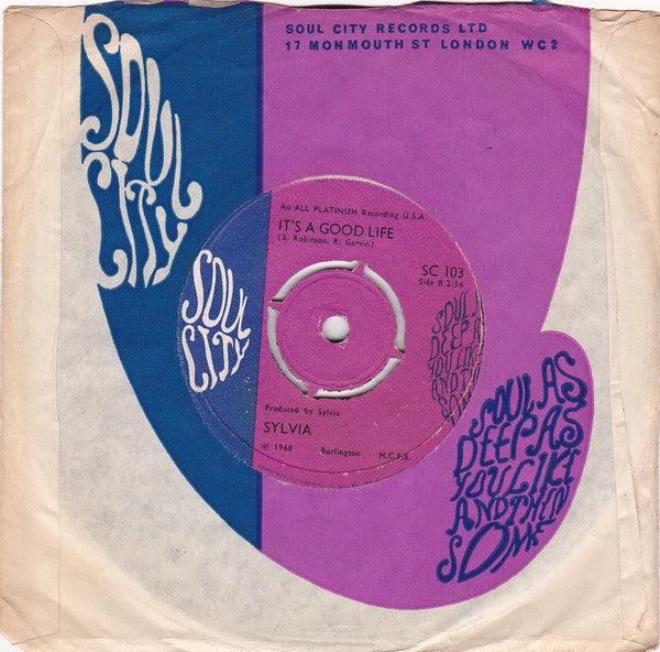 Sylvia Robinson | I Can't Help It (7" single)