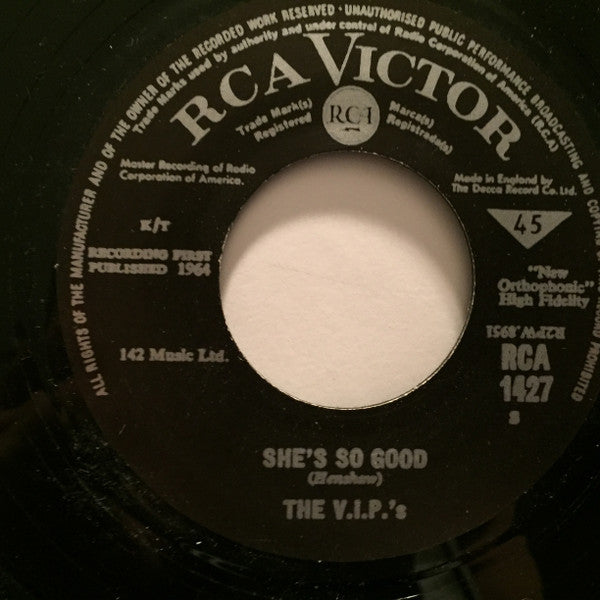 The V.I.P.'s | Don't Keep Shouting At Me (7 inch single)
