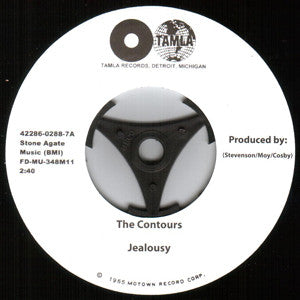The Contours / Jnr Walker | Jealousy / Tune Up ( 7" single )
