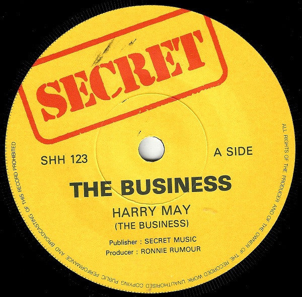 The Business | Harry May (7" single)