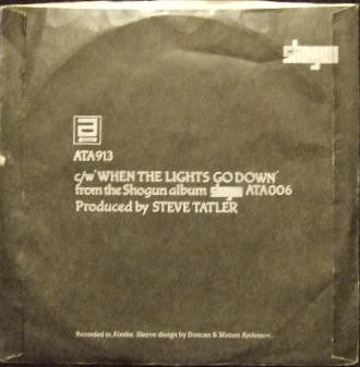 Shogun | High In The Sky (7" single)