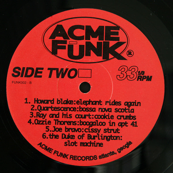 Various | Acme Funk (Original A Collection Of Hard Instrumentals) (12" album)
