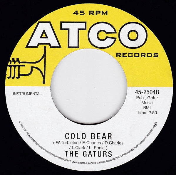 Cold Grits / The Gaturs | It's Your Thing / Cold Bear (7" single)