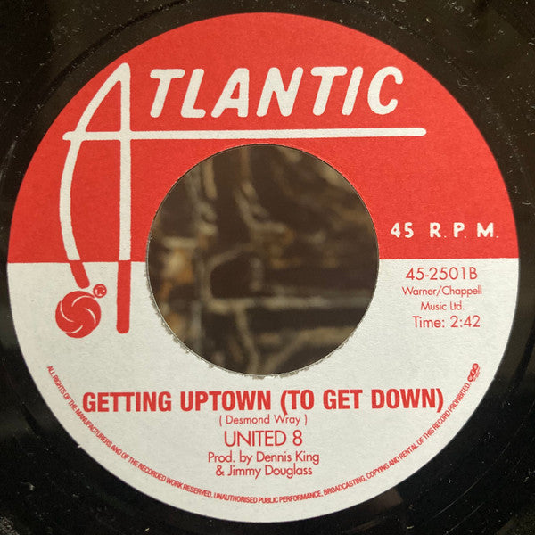Tony Alvon & The Belairs / United 8 | Sexy Coffee Pot / Getting Uptown (To Get Down) (7" single)