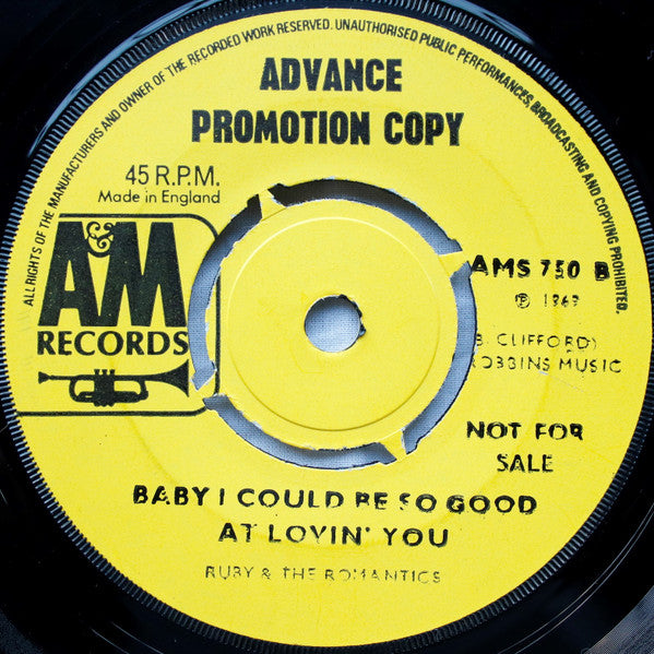 Ruby And The Romantics | Hurting Each Other (7" single)