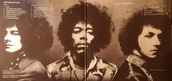 The Jimi Hendrix Experience | Are You Experienced / Axis: Bold As Love (12" album)