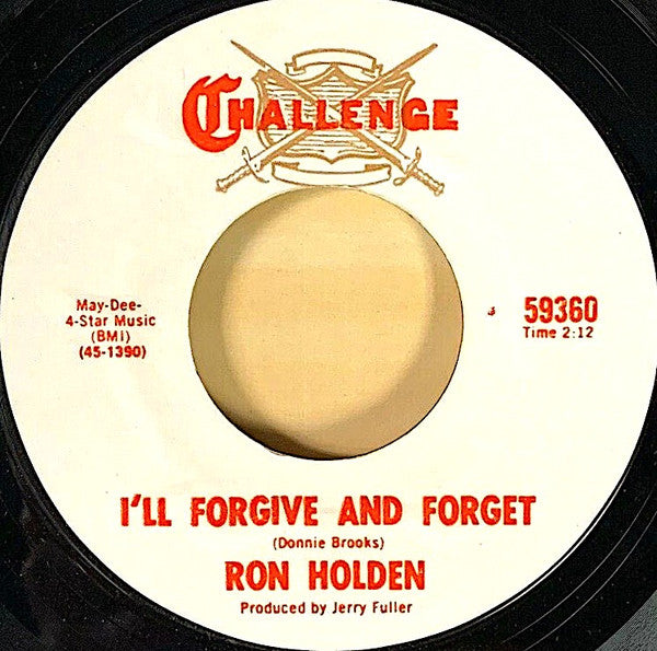 Ron Holden | I Tried / I'll Forgive And Forget (7" single)