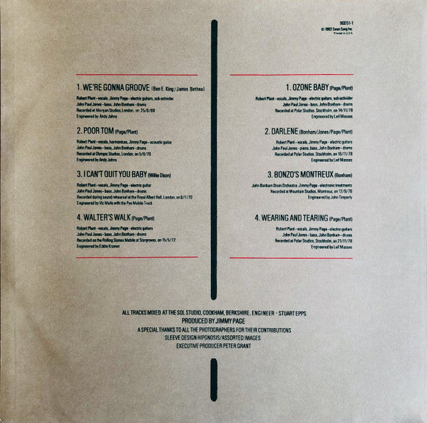 Led Zeppelin | Coda (12" Album)