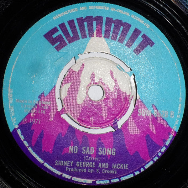 Sidney, George And Jackie | Lady Of My Complexion (7" single)