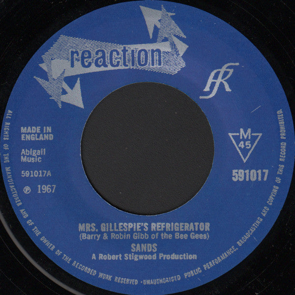 Sands | Mrs. Gillespie's Refrigerator (7" single)
