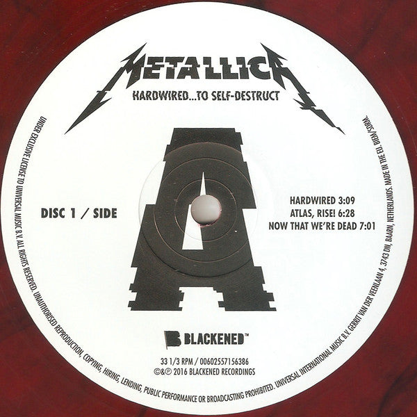 Metallica | Hardwired...To Self-Destruct (12" album)