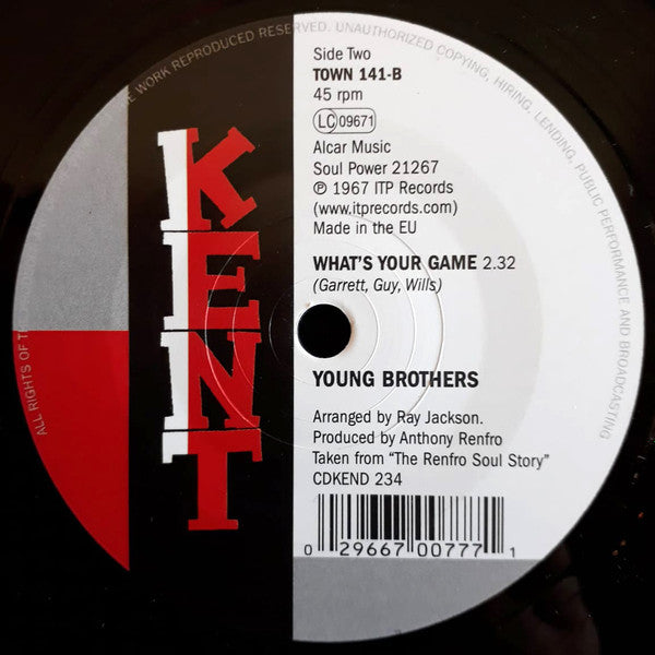 The Hytones / Young Brothers | Good News / What's Your Game (7" single)