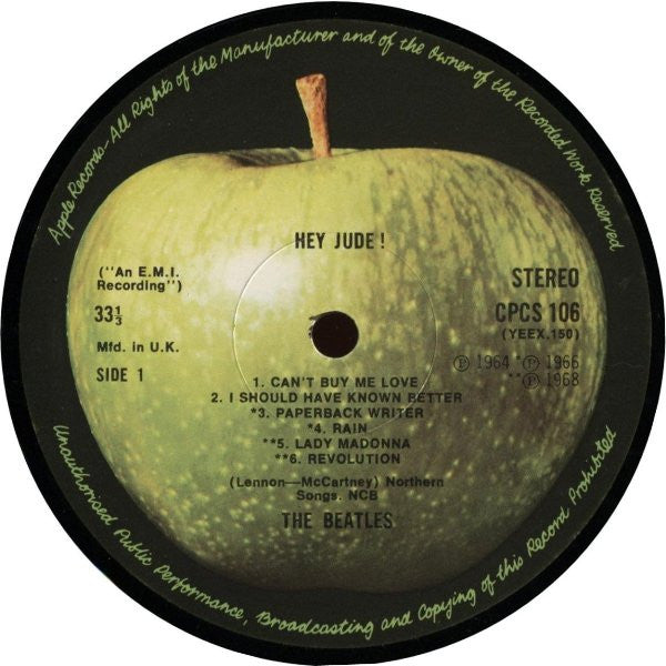 The Beatles | Hey Jude Export copy (12" album)