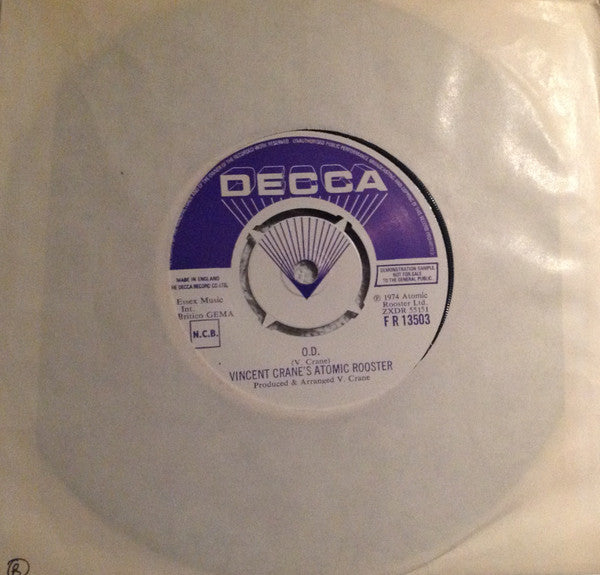 Vincent Crane's Atomic Rooster* – Tell Your Story (Sing Your Song) (7" single)