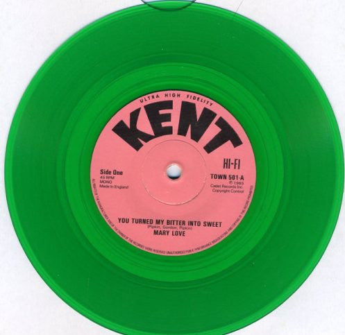 Mary Love / Willie Hutch / The Sweethearts – You Turned My Bitter Into Sweet / I Can't Get Enough / This Couldn't Be Me ( 7" single )