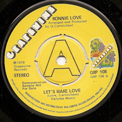 Ronnie Love | Let's Make Love (7" single)