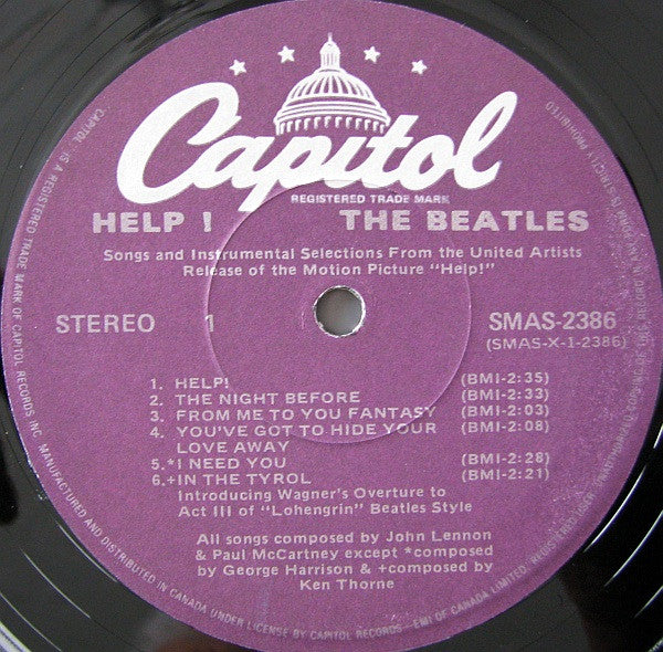 The Beatles | Help! (Original Motion Picture Soundtrack) (12 inch LP)