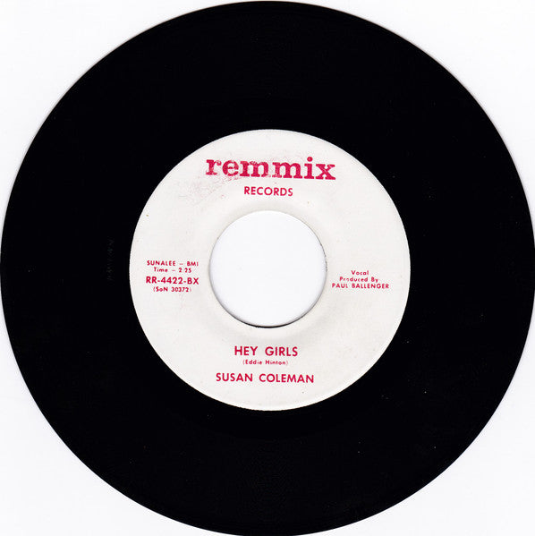 Susan Coleman | The Age Of The Wolf (7" single)