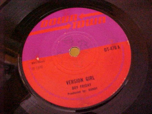 Boy Friday | Version Girl (7" single)