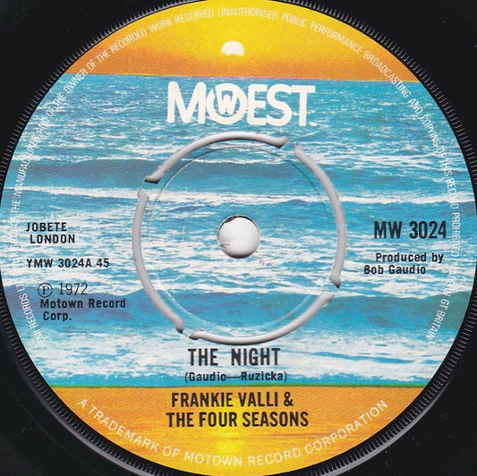 Frankie Valli & The Four Seasons | The Night (single Soul, Northern Soul)