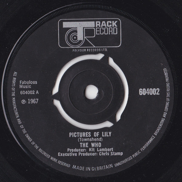 【7inch】The Who / Pictures Of Lily The Who | Pictures Of Lily (7 inch Single) – JimJam Records