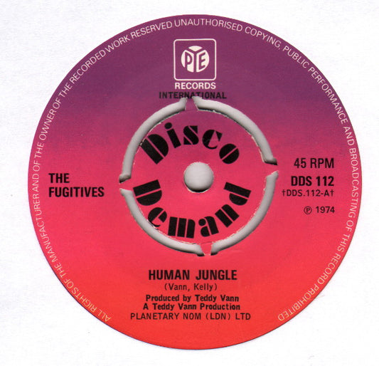 Fugitives | Human Jungle (7 inch Single)