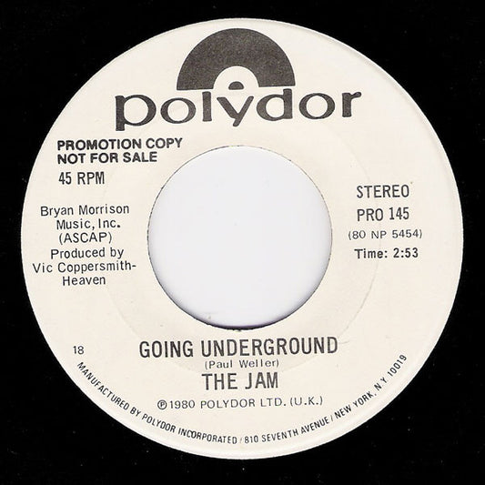 Jam | Going Underground (7 inch Single)
