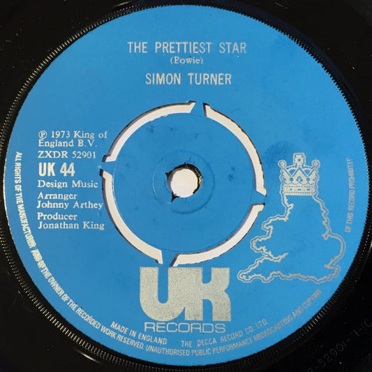 Simon Turner | The Prettiest Star (7 inch Single)
