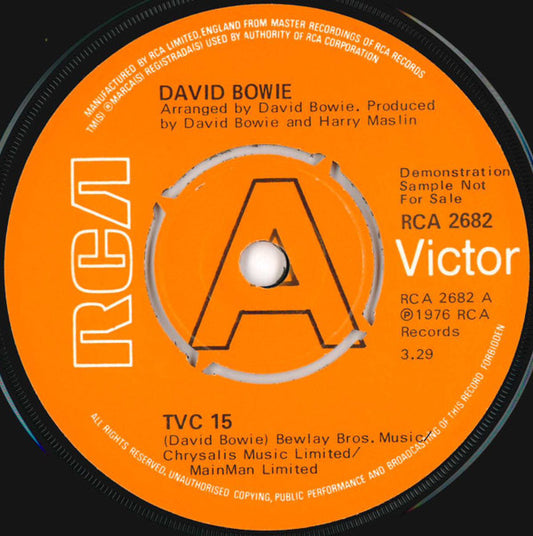 David Bowie | TVC 15 (7 inch Single)