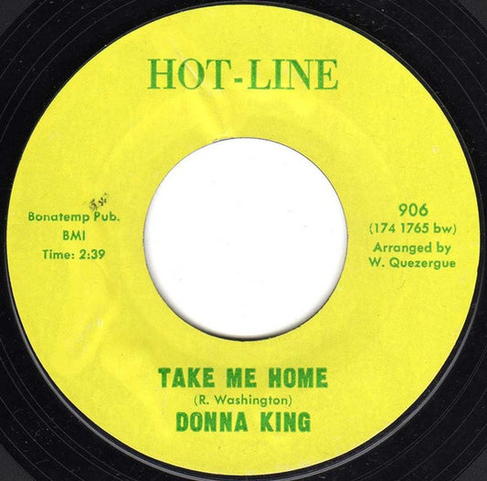 Donna King | Take Me Home (7 inch Single)