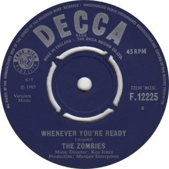 Zombies | Whenever You're Ready (7 inch Single)