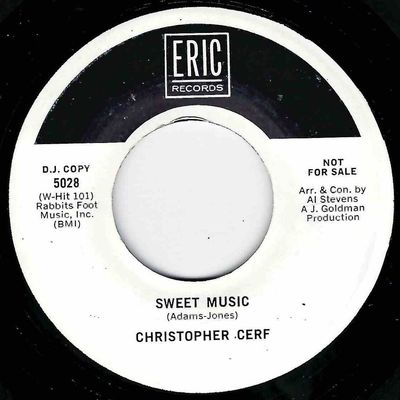 Christopher Cerf | Sweet Music (7" single)