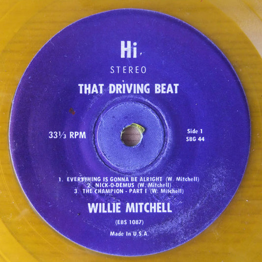 Willie Mitchell | That Driving Beat (7" single)