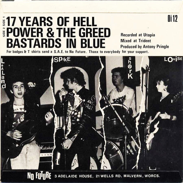 The Partisans | 17 Years Of Hell (7" single)